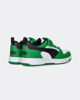 Immagine di PUMA -  SNEAKERS KIDS REBOUND V6 LO VERDE CON DETTAGLI NERI E BIANCHI DAL 28 AL 35,  397419-05