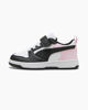 Immagine di PUMA -  SNEAKERS KIDS REBOUND V6 LO BIANCA CON DETTAGLI NERI E ROSA DAL 28 AL 35,  397419-37