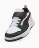 Immagine di PUMA -  SNEAKERS KIDS REBOUND V6 LO BIANCA CON DETTAGLI NERI E ROSA DAL 28 AL 35,  397419-37