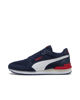 Immagine di PUMA - SNEAKERS ST ST RUNNER V4 MESH -BLU CON DETTAGLI  BIANCHI E ROSSE DA UOMO, 399666-05