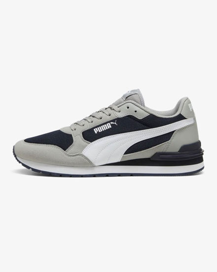 Immagine di PUMA - SNEAKERS ST ST RUNNER V4 MESH -GRIGIA CON DETTAGLI  BIANCHI E NERI DA UOMO, 399666-16
