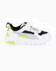 Immagine di PUMA - SNEAKERS KIDS TRINITY 2 LT PS BIANCA, NERA, GRIGIA E LIME DAL 28 AL 35, 403704-13