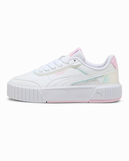 Immagine di PUMA - SNEAKERS JUNIOR CARINA MIA HOLO 2.0 GS BIANCA CON DETTAGLI ROSA  DAL 36 AL 39, 405627-01