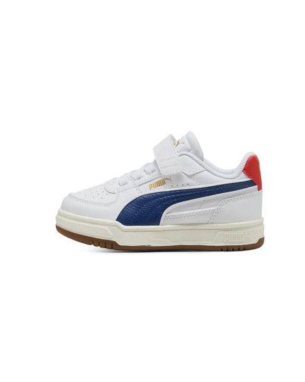 Immagine di PUMA - SNEAKERS KIDS CAVEN III RETRO AC+TD BIANCA CON DETTAGLI BLU E ROSSI  DAL 20 AL 27, 406898-01