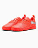 Immagine di PUMA- SCARPA DA CALCETTO KIDS FUTURE 9 PLAY TT ROSSA FLUO CON DETTAGLI GRIGI E NERI DAL 33 AL 38.5, 108929-01