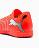 Immagine di PUMA- SCARPA DA CALCETTO FUTURE 9 PLAY TT ROSSA FLUO CON DETTAGLI GRIGI E NERI DA UOMO, 108918-01