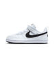Immagine di NIKE - SNEAKERS KIDS COURT BOROUGH LOW RECRAFT BIANCHE E CON DETTAGLI NERI DAL 28  AL 35,  DV5457/104