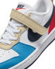Immagine di NIKE - SNEAKERS KIDS COURT BOROUGH LOW RECRAFT BIANCHE CON DETTAGLI MULTICOLOR  DAL 28  AL 35,  DV5457/124