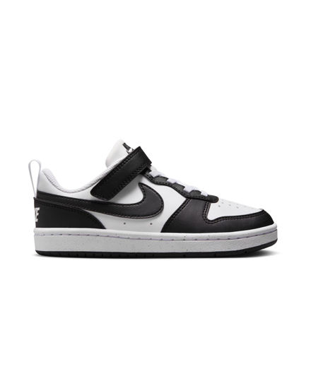 Immagine di NIKE - SNEAKERS KIDS COURT BOROUGH LOW RECRAFT BIANCHE  E NERE DAL 28  AL 35,  DV5457/131