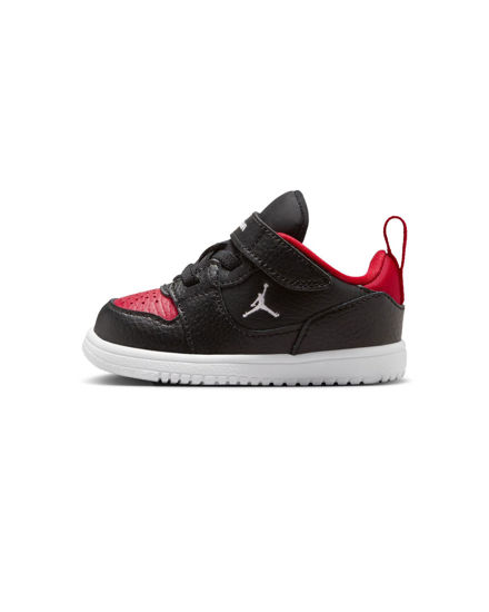 Immagine di NIKE - SNEAKERS JORDAN INFANT COURT CONNECT LOW TD  NERE  E ROSSE DAL 19.5 AL 27, IQ6047/003