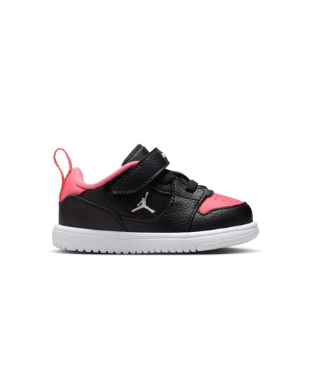 Immagine di NIKE - SNEAKERS JORDAN INFANT COURT CONNECT LOW TD  NERE  E ROSA DAL 21 AL 27, IQ6047/004