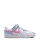 Immagine di NIKE - SNEAKERS KIDS COURT BOROUGH LOW ESSENTIAL+ GS  BIANCA, CELESTE E ROSA, DAL 28 AL 35, IQ2726/101