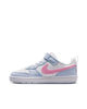 Immagine di NIKE - SNEAKERS KIDS COURT BOROUGH LOW ESSENTIAL+ GS  BIANCA, CELESTE E ROSA, DAL 28 AL 35, IQ2726/101