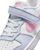Immagine di NIKE - SNEAKERS KIDS COURT BOROUGH LOW ESSENTIAL+ GS  BIANCA, CELESTE E ROSA, DAL 28 AL 35, IQ2726/101
