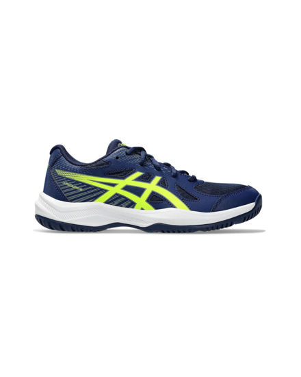 Immagine di ASICS - SNEAKERS JUNIOR UPCOURT 6 GS DAL  35.5 AL 40 BLU CON DETTAGLI  GIALLO FLUO, 1074A045_102