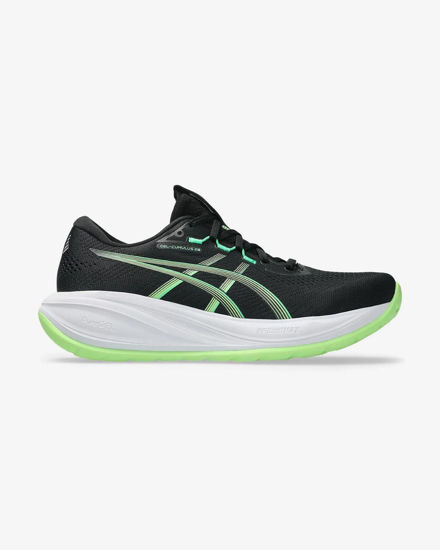 Immagine di ASICS - SNEAKERS GEL-CUMULUS 28 NERE CON DETTAGLI VERDE FLUO  DA UOMO, 1011C143_001