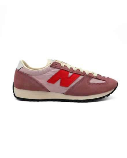 Immagine di NEW BALANCE -  SNEAKERS LIFESTYLE ROSA SCURO CON DETTAGLI ROSA  E ROSSI DA DONNA, U4716SA