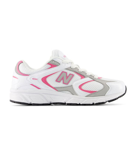 Immagine di NEW BALANCE -  SNEAKERS JUNIOR LIFESTYLE BIANCHE CON DETTAGLI GRIGI E ROSA DAL 35.5 AL 40, G4083MY