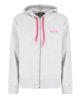 Immagine di XTREME BOXING - Felpa con cappuccio e zip completa grigia da donna in cotone
