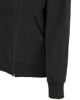 Immagine di XTREME BOXING - Felpa con cappuccio e zip completa nera da donna in cotone