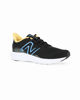 Immagine di NEW BALANCE -  SCARPA DA RUNNING NERA CON DETTAGLI GIALLI E CELESTI DA UOMO, M411RM3