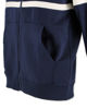 Immagine di ELLESSE -PILE UOMO FULL ZIP BLU CON BANDE BIANCHE - EHM267W25_858