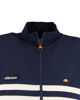 Immagine di ELLESSE -PILE UOMO FULL ZIP BLU CON BANDE BIANCHE - EHM267W25_858