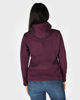 Immagine di ON SPIRIT - GIUBBINO CON CAPPUCCIO FELPATO SOFTSHELL DONNA BORDEAUX - ALBA