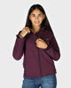 Immagine di ON SPIRIT - GIUBBINO CON CAPPUCCIO FELPATO SOFTSHELL DONNA BORDEAUX - ALBA