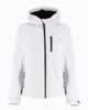 Immagine di ON SPIRIT - GIUBBINO CON CAPPUCCIO FELPATO SOFTSHELL DONNA BIANCO - ALBA