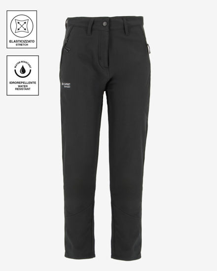 Immagine di ON SPIRIT -PANTALONE SOFTSHELL  NERO DA DONNA - BABILA