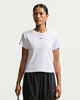 Immagine di NIKE - T- SHIRT  MEZZA MANICA NSW RIB TGHT SS  BIANCA DA DONNA, HV4994/100
