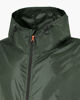 Immagine di WAIKIKI RUN- K-WAY CON CAPPUCCIO FULL ZIP  UOMO VERDE MILITARE CON DETTAGLI ARANCIONI FLUO - VERANO