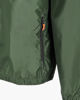 Immagine di WAIKIKI RUN- K-WAY CON CAPPUCCIO FULL ZIP  UOMO VERDE MILITARE CON DETTAGLI ARANCIONI FLUO - VERANO