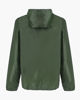 Immagine di WAIKIKI RUN- K-WAY CON CAPPUCCIO FULL ZIP  UOMO VERDE MILITARE CON DETTAGLI ARANCIONI FLUO - VERANO