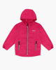 Immagine di WAIKIKI RUN- K-WAY CON CAPPUCCIO BIMBA FUXIA CON DETTAGLI BIANCHI E NERI - IDRO