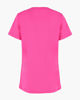 Immagine di ONLY -  T-SHIRT MEZZA MANICA FUXIA DA DONNA CON  LOGO STRASS -  10126