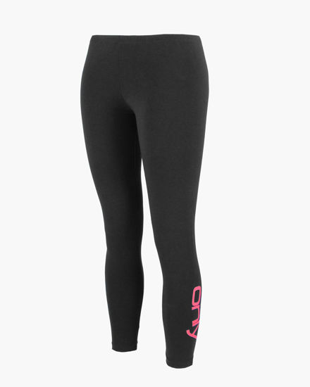 Immagine di ONLY- LEGGINGS NERI CON DETTAGLI FUXIA DA DONNA, 10110