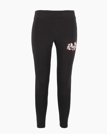 Immagine di PUMA - LEGGINGS NERI CON DETTAGLI FLOREALI DA DONNA, 695654-01
