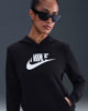 Immagine di NIKE - FELPA CON CAPPUCCIO SPORTSWEAR CLUB NERA DA DONNA –  DQ5775/010