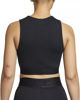 Immagine di NIKE – CANOTTA CROPTOP AIR NERA DA DONNA  – DM6069/010