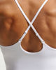 Immagine di NIKE - TOP ONE DF BRA TANK DA DONNA BIANCO, IR1893/100