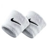 Immagine di NIKE- POLSINO TERGISUDORE SWOOSH NERO CON DETTAGLI BIANCHI, N.NN.04_010