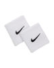 Immagine di NIKE- POLSINO TERGISUDORE SWOOSH BIANCO CON DETTAGLI NERI, N.NN.04_101
