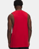Immagine di UNDER ARMOUR- SMANICATO UA HOOPS TRAINING TANK ROSSO DA UOMO, 6012823_0600
