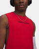 Immagine di UNDER ARMOUR- SMANICATO UA HOOPS TRAINING TANK ROSSO DA UOMO, 6012823_0600