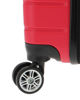 Immagine di LAURA BIAGIOTTI - TROLLEY ROSSO IN ABS E 4 RUOTE DOPPIE CON STAMPA TARTARUGATA