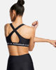 Immagine di UNDER ARMOUR - REGGISENO SPORTIVO CROSSBACK MID BRA NERO   DA DONNA, 1361034_0011
