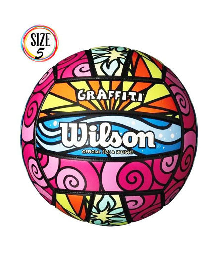 Immagine di WILSON- PALLONE BEACH VOLLEY GRAFFITI VB MULTICOLOR MISURA 5, WTH4634XB