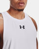 Immagine di UNDER ARMOUR - CANOTTA BASELINE COTTON TANK BIANCA DA UOMO, 1361901_0100